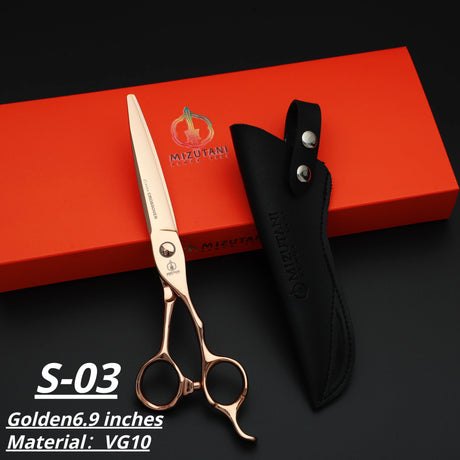 New MIZUTANI Professional Barber Tools Salon Hair Cutting Thinning Shears Set of 6.0 Inch Hair Scissors