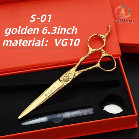 New MIZUTANI Professional Barber Tools Salon Hair Cutting Thinning Shears Set of 6.0 Inch Hair Scissors