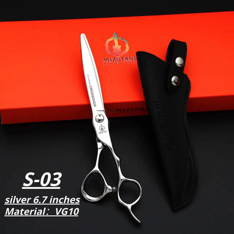 New MIZUTANI Professional Barber Tools Salon Hair Cutting Thinning Shears Set of 6.0 Inch Hair Scissors