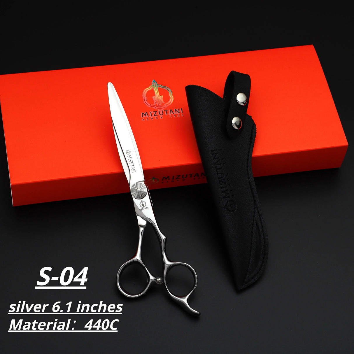 New MIZUTANI Professional Barber Tools Salon Hair Cutting Thinning Shears Set of 6.0 Inch Hair Scissors