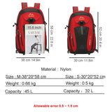 New Men Backpack Nylon Waterproof Casual Outdoor Travel Backpack Ladies Hiking Camping Mountaineering Bag Youth Sports Bags