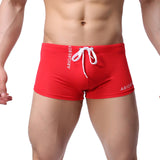 New Mens Swimsuit Sexy Swimwear Swimming Shorts Beachwear Sports Suits Surf Board Shorts Mesh Pouch Swim Trunks hombre