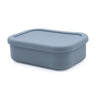 New Square Silicone Bowl Baby Food Supplement Box Teenager Lunch Box With Lid Fresh-Keeping Dustproof Microwave Refrigerator