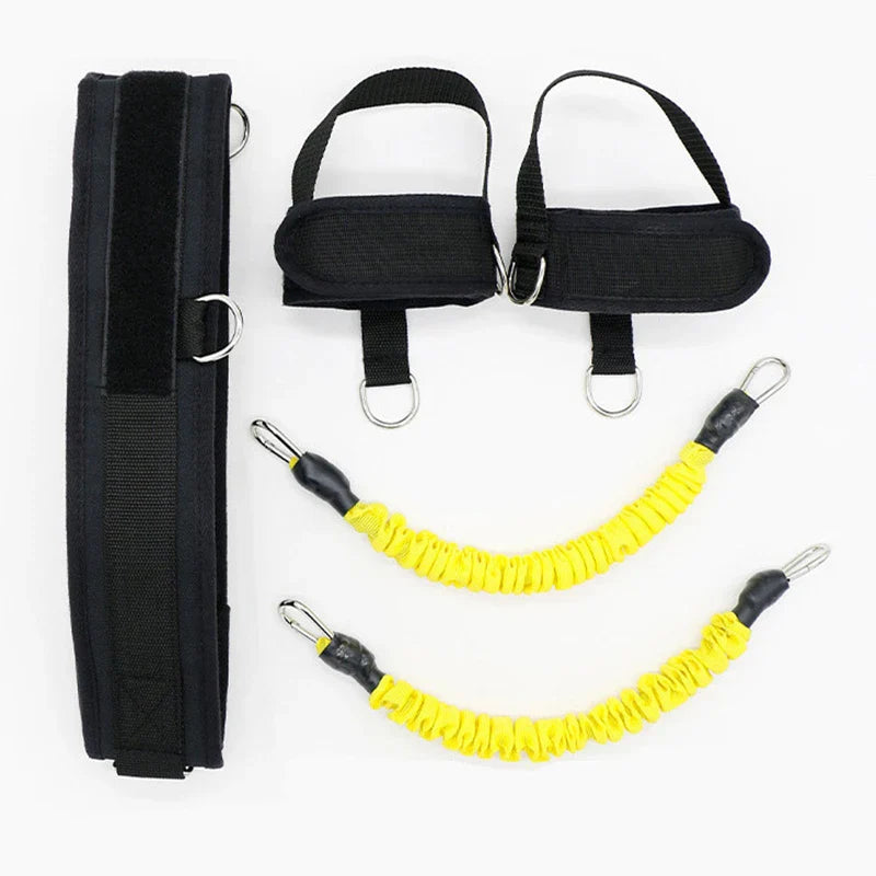 New Training Resistance Band Leg Hip Power Strengthen Pull Rope Belt System Cable Machine Gym Home Workout Fitness Equipment