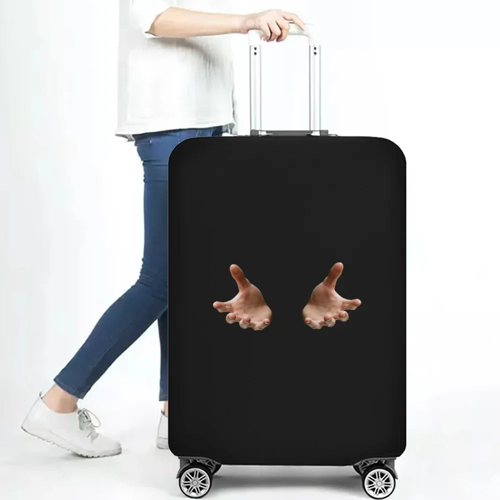 New Travel Luggage Protective Cover Holiday Traveling Essentials Accessories for 18-32Inch Suitcase Elastic Trolley Protect Case