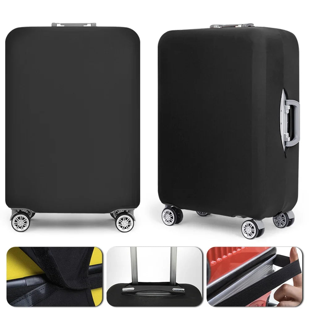 New Travel Luggage Protective Cover Holiday Traveling Essentials Accessories for 18-32Inch Suitcase Elastic Trolley Protect Case