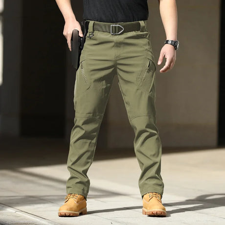 New Unique Special Forces Fans Overalls Stretch Breathable Tactical Pants Multi Pocket Front Zipper Outdoor Casual Pants