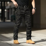 New Unique Special Forces Fans Overalls Stretch Breathable Tactical Pants Multi Pocket Front Zipper Outdoor Casual Pants