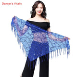 New style Belly dance costumes sequins tassel indian belly dance hip scarf for women belly dancing belt 11kinds of colors