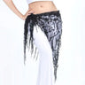 New style Belly dance costumes sequins tassel indian belly dance hip scarf for women belly dancing belt 11kinds of colors