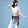 New style Belly dance costumes sequins tassel indian belly dance hip scarf for women belly dancing belt 11kinds of colors