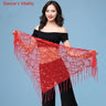 New style Belly dance costumes sequins tassel indian belly dance hip scarf for women belly dancing belt 11kinds of colors