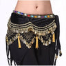 New style Belly dance costumes velvet lantern gold coins  belly dance hip scarf for women belly dancing belts