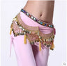 New style Belly dance costumes velvet lantern gold coins  belly dance hip scarf for women belly dancing belts