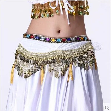 New style Belly dance costumes velvet lantern gold coins  belly dance hip scarf for women belly dancing belts