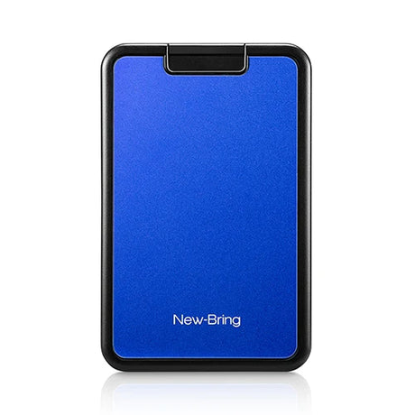 NewBring Card Holder  RFID Blocking  Sliding Wallet Card Holder Plastic Card Money Purse Carbon Fiber For Men Women Male Female