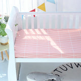 Newborn Baby Cot Fitted Sheet With Elastic Cotton Cartoon Printing Crib Bed Sheet Child Matress Cover Case Bed Protector