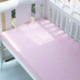 Newborn Baby Cot Fitted Sheet With Elastic Cotton Cartoon Printing Crib Bed Sheet Child Matress Cover Case Bed Protector