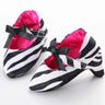 Newborn Baby Girl Princess High Heels Soft Sole Shoes First Walkers Toddler Kids Infantil Bow Leopard Anti-Slip Shoes Mocassins