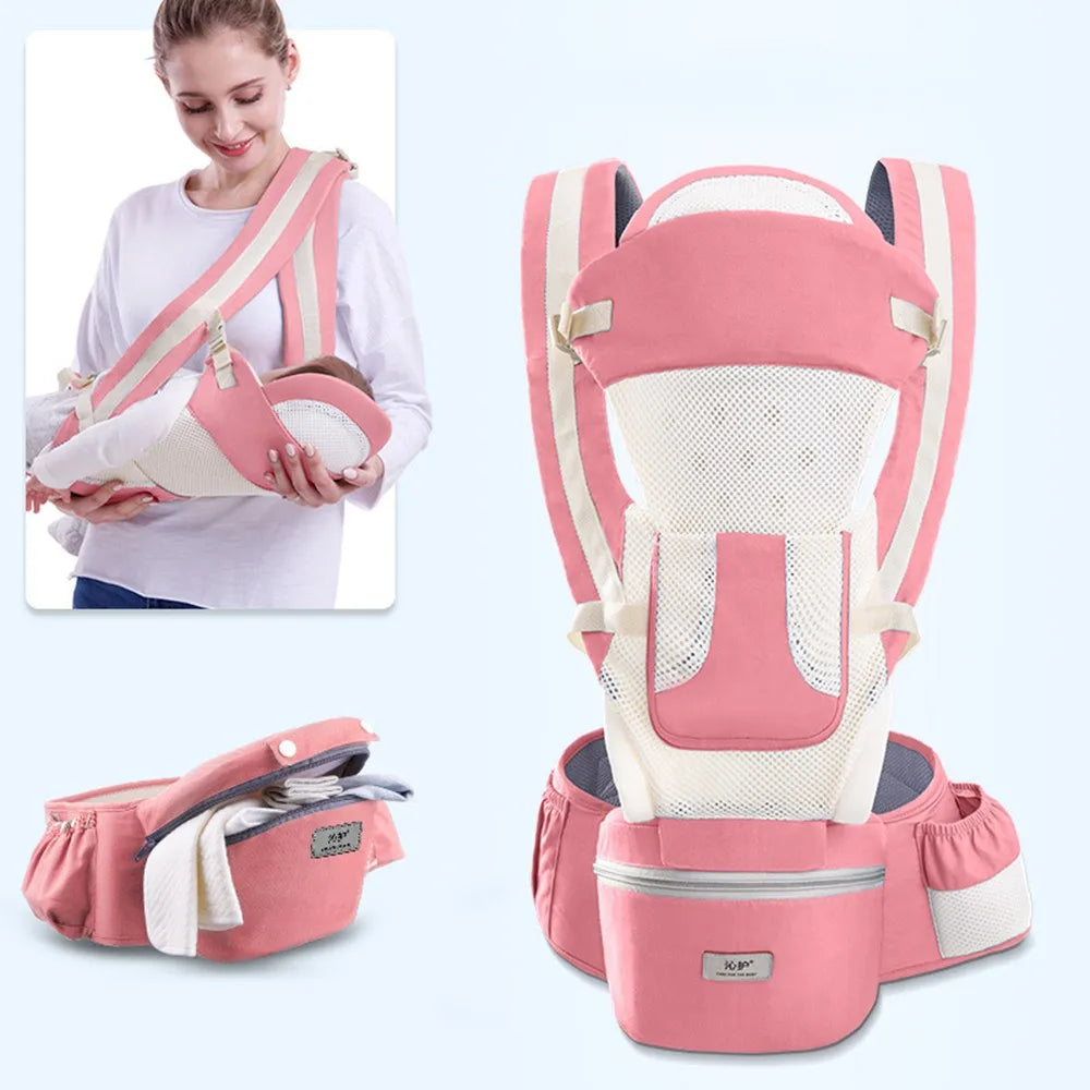 Newborn Ergonomic Baby Carrier Backpack Infant Baby Hipseat Carrier Front Facing Ergonomic Kangaroo Baby Wrap Sling Travel