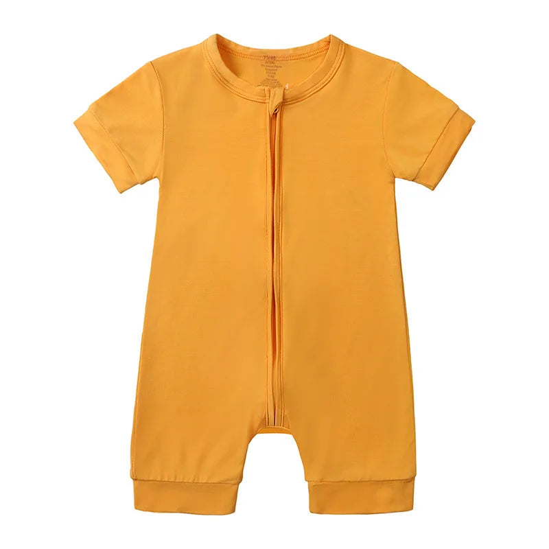 Newborn Jumpsuit Baby Girl Costume Boys Bamboo Romper Clothes Mother Kids Summer For 0 To 6 12 18 24 Months Bodysuits One-pieces