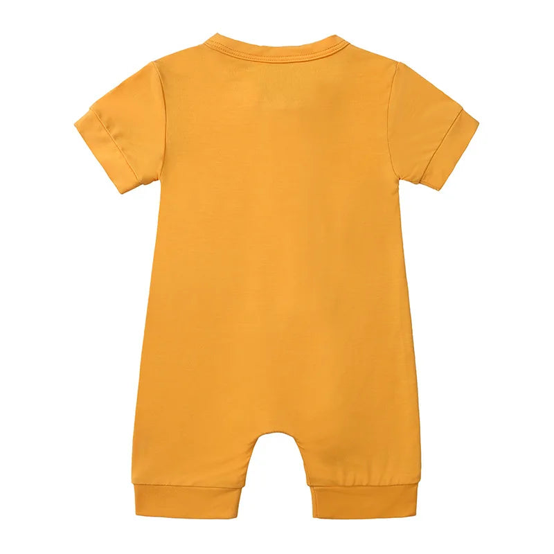 Newborn Jumpsuit Baby Girl Costume Boys Bamboo Romper Clothes Mother Kids Summer For 0 To 6 12 18 24 Months Bodysuits One-pieces