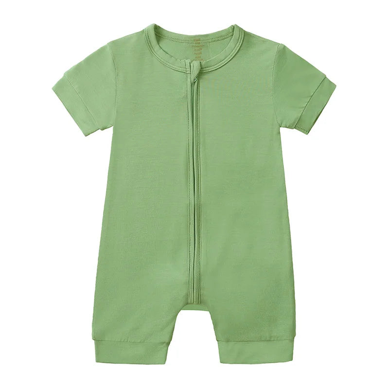 Newborn Jumpsuit Baby Girl Costume Boys Bamboo Romper Clothes Mother Kids Summer For 0 To 6 12 18 24 Months Bodysuits One-pieces