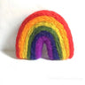 Newborn Photography Props DIY Handmade Needle Felted Rainbow Baby Wool Felt Love Heart PhotoShoot Studio Props Accessories