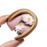 Newest Summer Baby Shoes 2022 Fashion Leathers Sweet Children Sandals For Girls Toddler Baby Floral Hollow Out Shoes