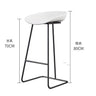 Nordic Bar Stool High Chair Wrought Iron Minimalist Modern Restaurant Office Dining Room Furniture Set Creative Bar Stools