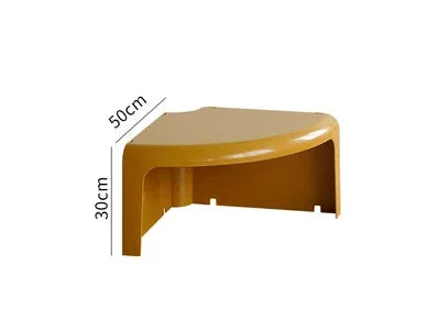 Nordic Circular Coffee Table Modern Design Creative Small Elegant Plastic Coffee Table Living Room Bedroom Mesas Home Furniture