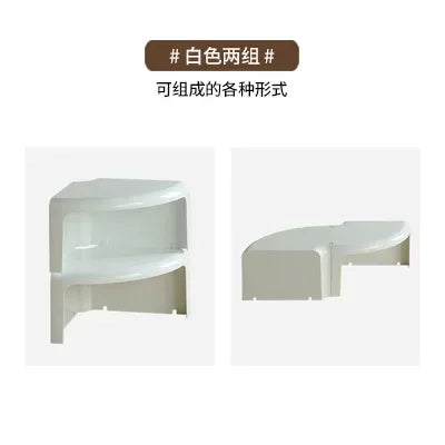 Nordic Circular Coffee Table Modern Design Creative Small Elegant Plastic Coffee Table Living Room Bedroom Mesas Home Furniture