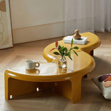 Nordic Circular Coffee Table Modern Design Creative Small Elegant Plastic Coffee Table Living Room Bedroom Mesas Home Furniture