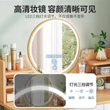 Nordic Dressing Table with Makeup Mirror Simple Bedroom Makeup Table One Piece Table Rental Room Dressing Table Home Dressers