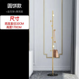 Nordic Gold Standing Coat Rack Modern Quality Metal Coat Rack Marble Black Entryway Floor Coat Rack Living Room Furniture