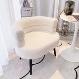 Nordic Ins Living Room Chair Girls Comfortable Bedroom Make Up Chair Student Dormitory Computer Chairs Cloth Home Office Seat