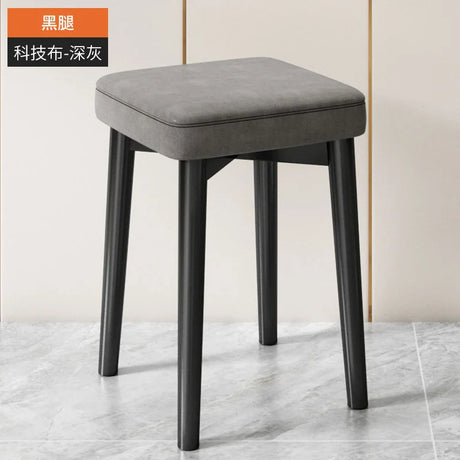 Nordic Luxury Dining Chairs Home Stackable Stools Modern Simple Dressing Wrought Iron Stool Bench Pouf Ottomans Living Room Ins