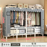 O Height 170cm Living room Closet ready for assembly folding wardrobe for clothes Storage locker bedroom cabinets Home furniture