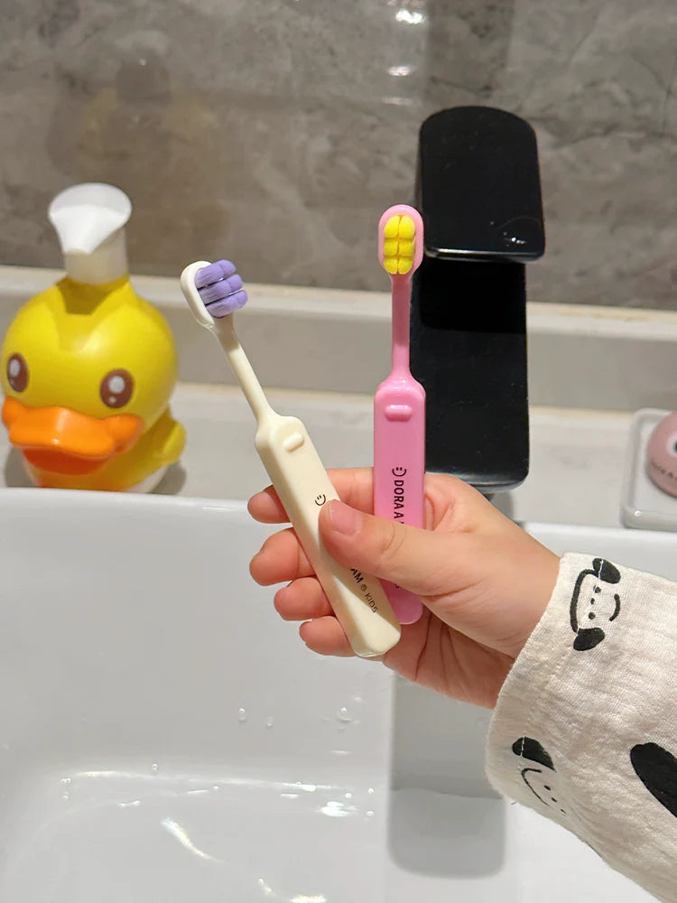 Doraadream Dora's Dream Children's Toothbrush Soft Hair 0-3 to 6-12 Years Old Baby Tooth Change Period Baby Baby