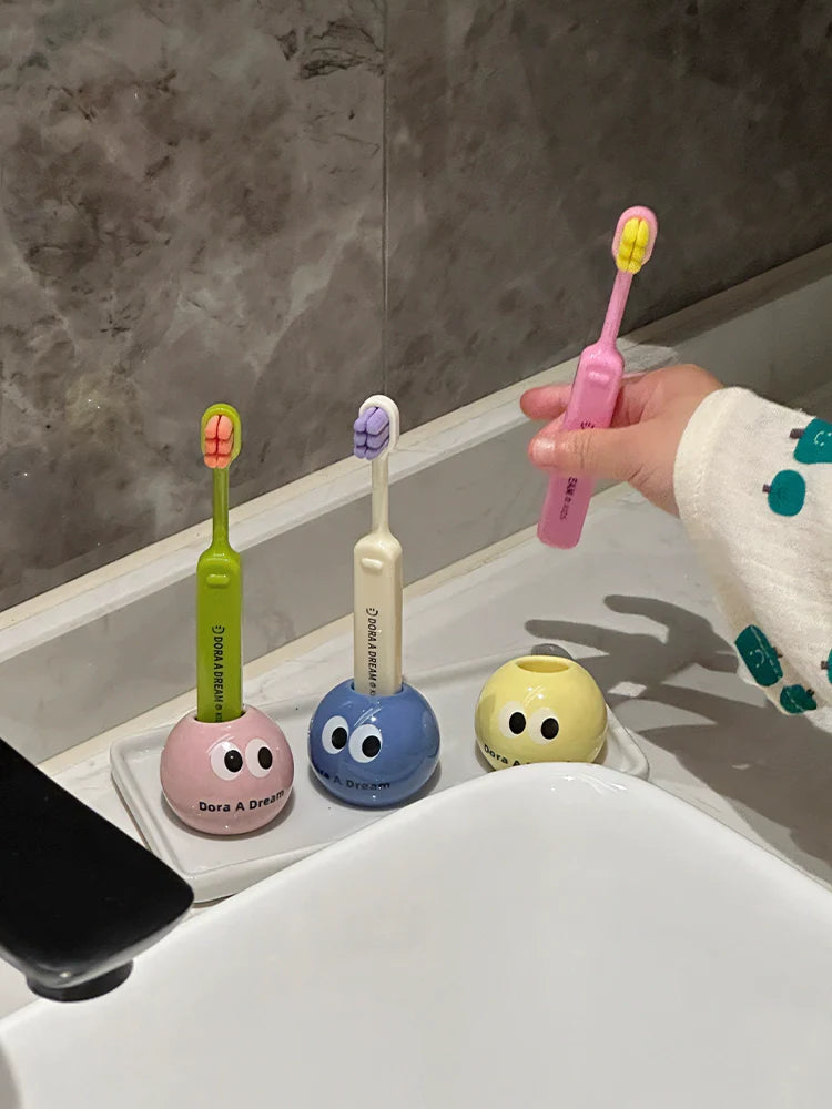 Doraadream Dora's Dream Children's Toothbrush Soft Hair 0-3 to 6-12 Years Old Baby Tooth Change Period Baby Baby