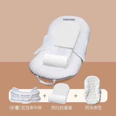 Bed in Bed Baby Floor Wake-up Handy Gadget Newborn Child Anti-Pressure Crib Baby Sleep Anti-Startle Comfort Slope