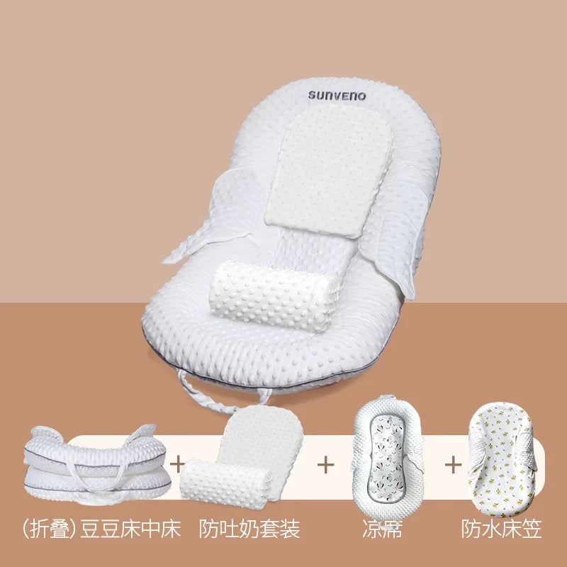 Bed in Bed Baby Floor Wake-up Handy Gadget Newborn Child Anti-Pressure Crib Baby Sleep Anti-Startle Comfort Slope