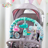 Sozzy Baby Stroller Clip Crib Hanging Bed Bell Newborn Music Car Hanging Baby Safety Seat Toy 0-1 Years Old