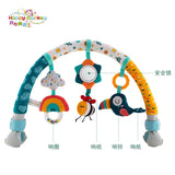 Sozzy Baby Stroller Clip Crib Hanging Bed Bell Newborn Music Car Hanging Baby Safety Seat Toy 0-1 Years Old