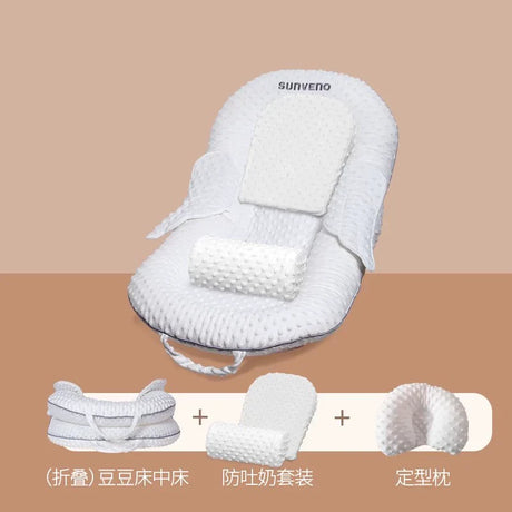 Bed in Bed Baby Floor Wake-up Handy Gadget Newborn Child Anti-Pressure Crib Baby Sleep Anti-Startle Comfort Slope