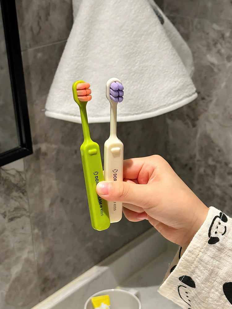 Doraadream Dora's Dream Children's Toothbrush Soft Hair 0-3 to 6-12 Years Old Baby Tooth Change Period Baby Baby