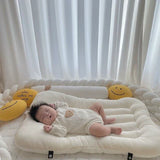 INS Portable Bed Mid-Bed Crib Newborn Bionic Bed Newborn Foldable BB Pressure-Proof Portable Bed