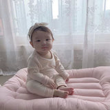 INS Portable Bed Mid-Bed Crib Newborn Bionic Bed Newborn Foldable BB Pressure-Proof Portable Bed