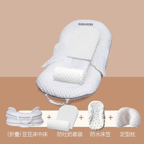 Bed in Bed Baby Floor Wake-up Handy Gadget Newborn Child Anti-Pressure Crib Baby Sleep Anti-Startle Comfort Slope