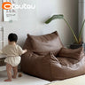 OTAUTAU Children S Size Bean Bag Armchair with Filler Soft Faux Leather Beanbag Chair Floor Corner Sofa Game Read Couch SF178-S